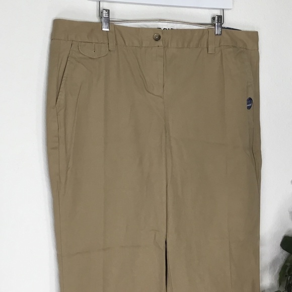 NWT PLUS Lands’ End Tan Chino Pant - Picture 4 of 7
